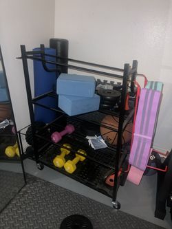 Home Gym Storage Rack