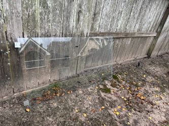 Free shower sliding glass door with frame