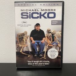 Sicko Special Edition DVD Movie Like New Michael Moore Documentary Health 2007