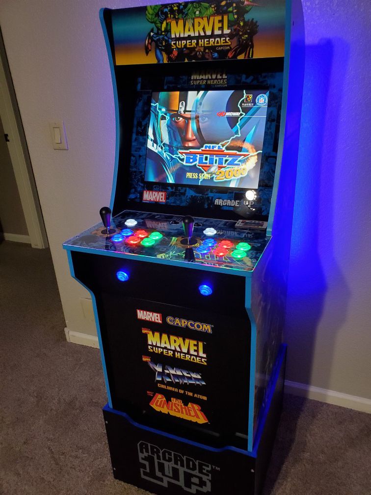 Marvel Arcade machine with 2500 games