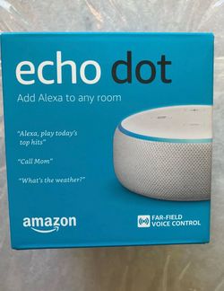 Amazon Echo Dot (3rd Generation) Smart Speaker with Alexa - Sandstone