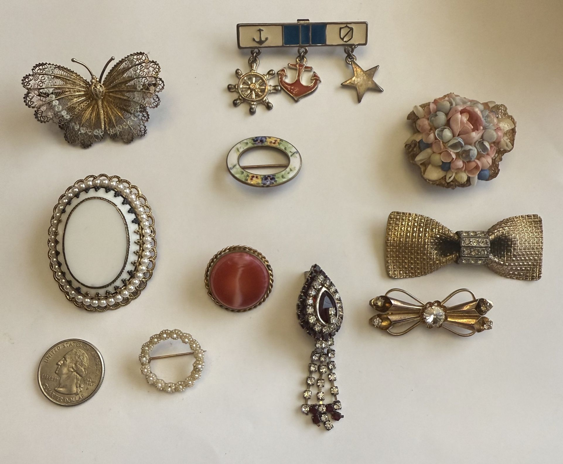Antique Brooches Brooch Pin Estate