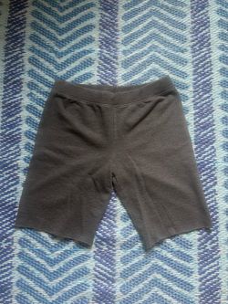Grey cotton biker shorts #biker #summer