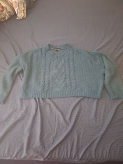 Knit crop top
