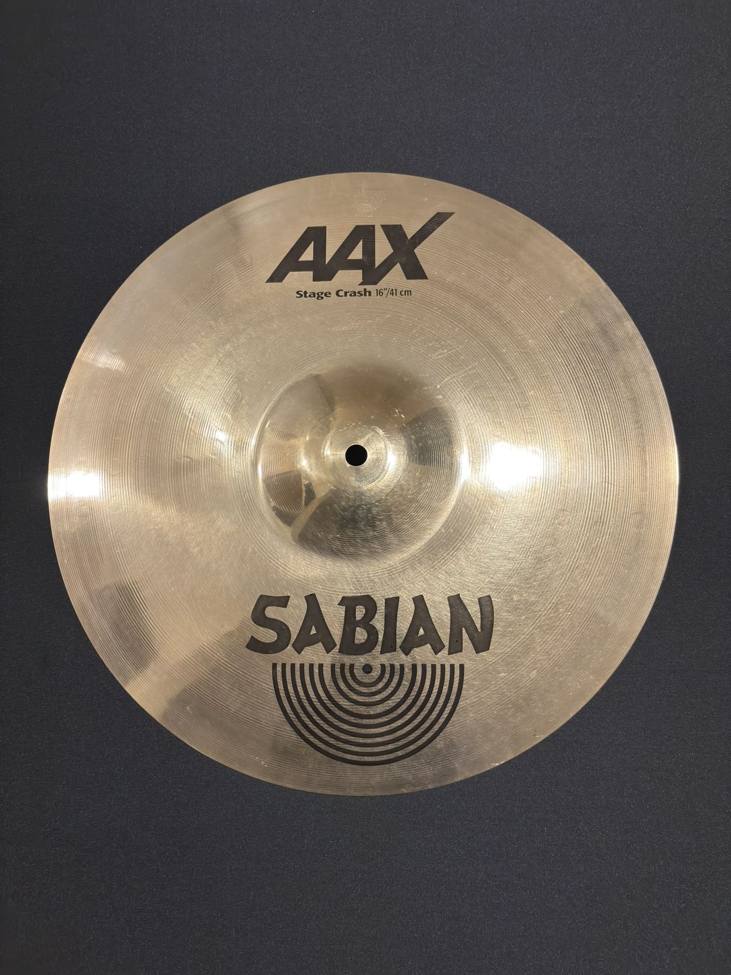 Sabian 16” AAX Stage Crash Cymbal 1102g