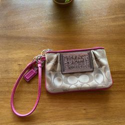 Coach Wristlet