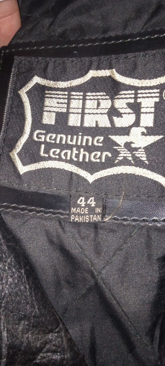 Genuine Leather Jacket Size 44