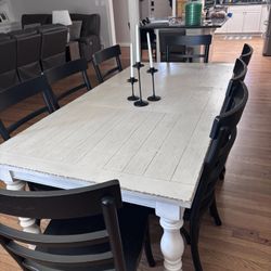 8 Piece Dining Room Table Set