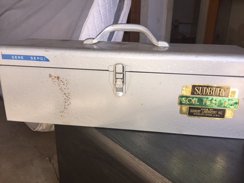 Sudbury soil test kit vintage
