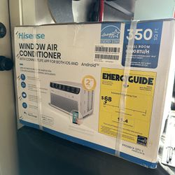 Hisense Window air conditioner - New In The Box/never Opened