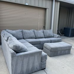 Gray Sectional Couch