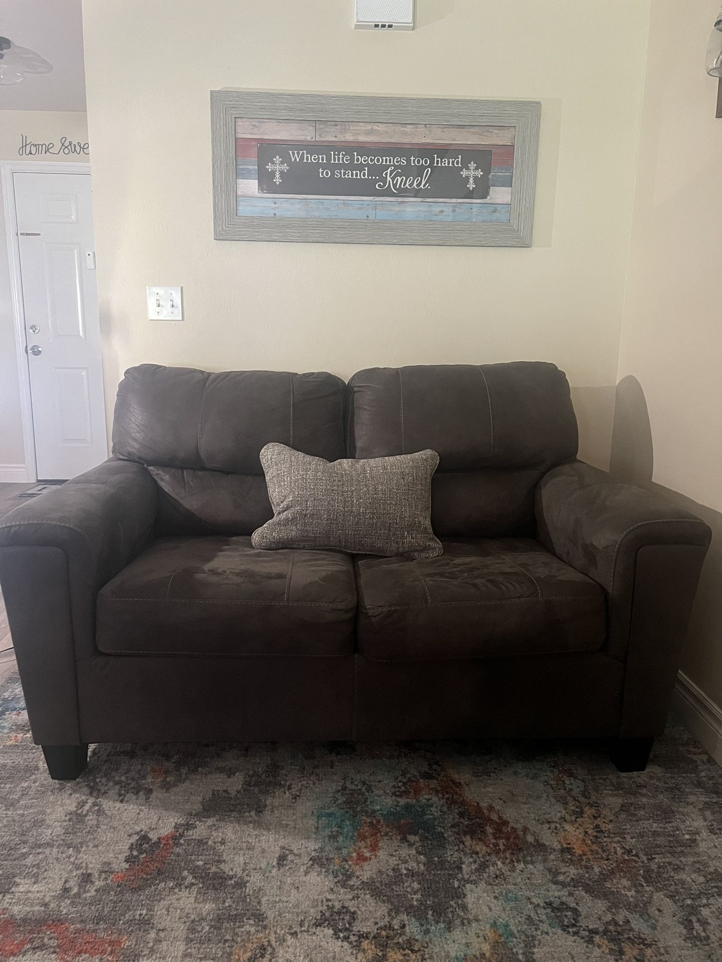 Loveseat and Recliner