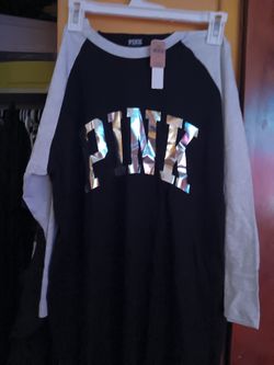 Brand New Victoria Secret Pink Quater Sleeve 