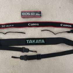 Camera Straps Original Canon Straps (6D Mark II & 5D Mark III)