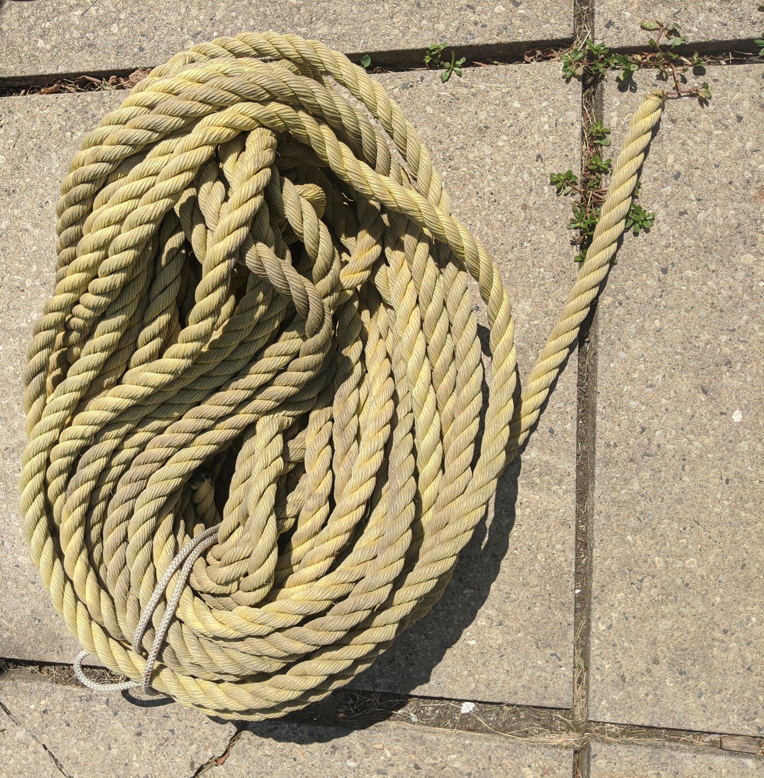 Used polyprope pulling rope 3/4"size 150ft.