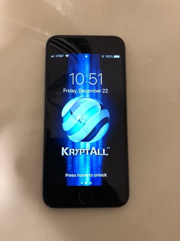 Kryptall iPhone 6 Secure Encrypted Phone