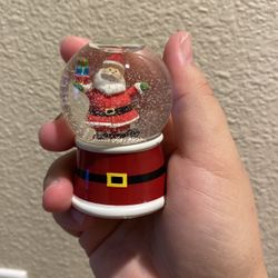 2.5 Inch Snow Globe Santa