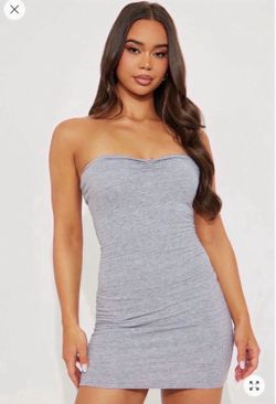 Mini grey dress size small