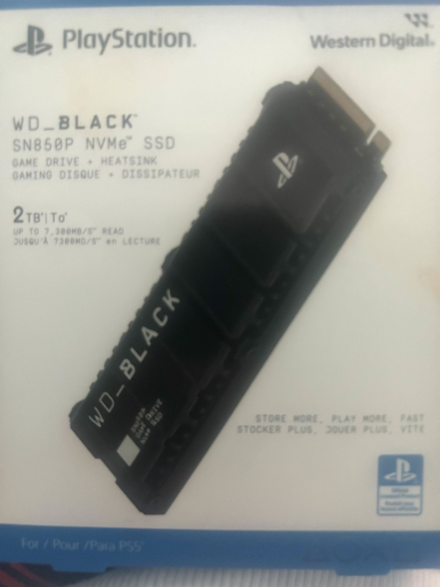 Ps5 Or Pc WD_Black 2TB