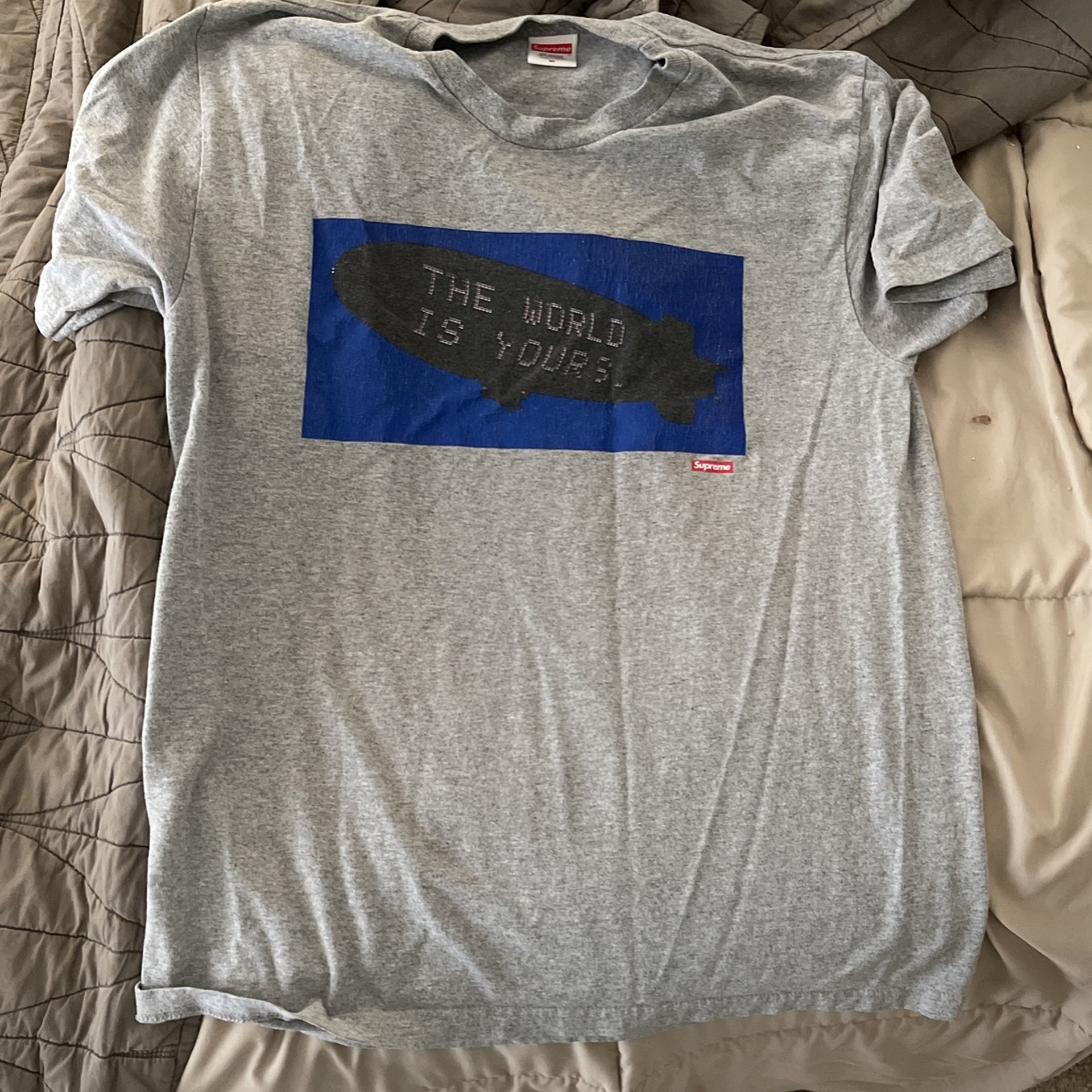Supreme x Scarface The World Is Yours Blimp Tee