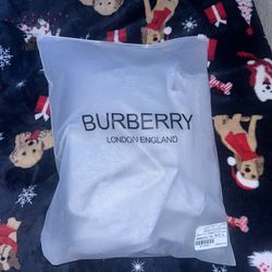 Grey Burberry zip up