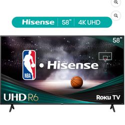 Hisense 58” Roku TV