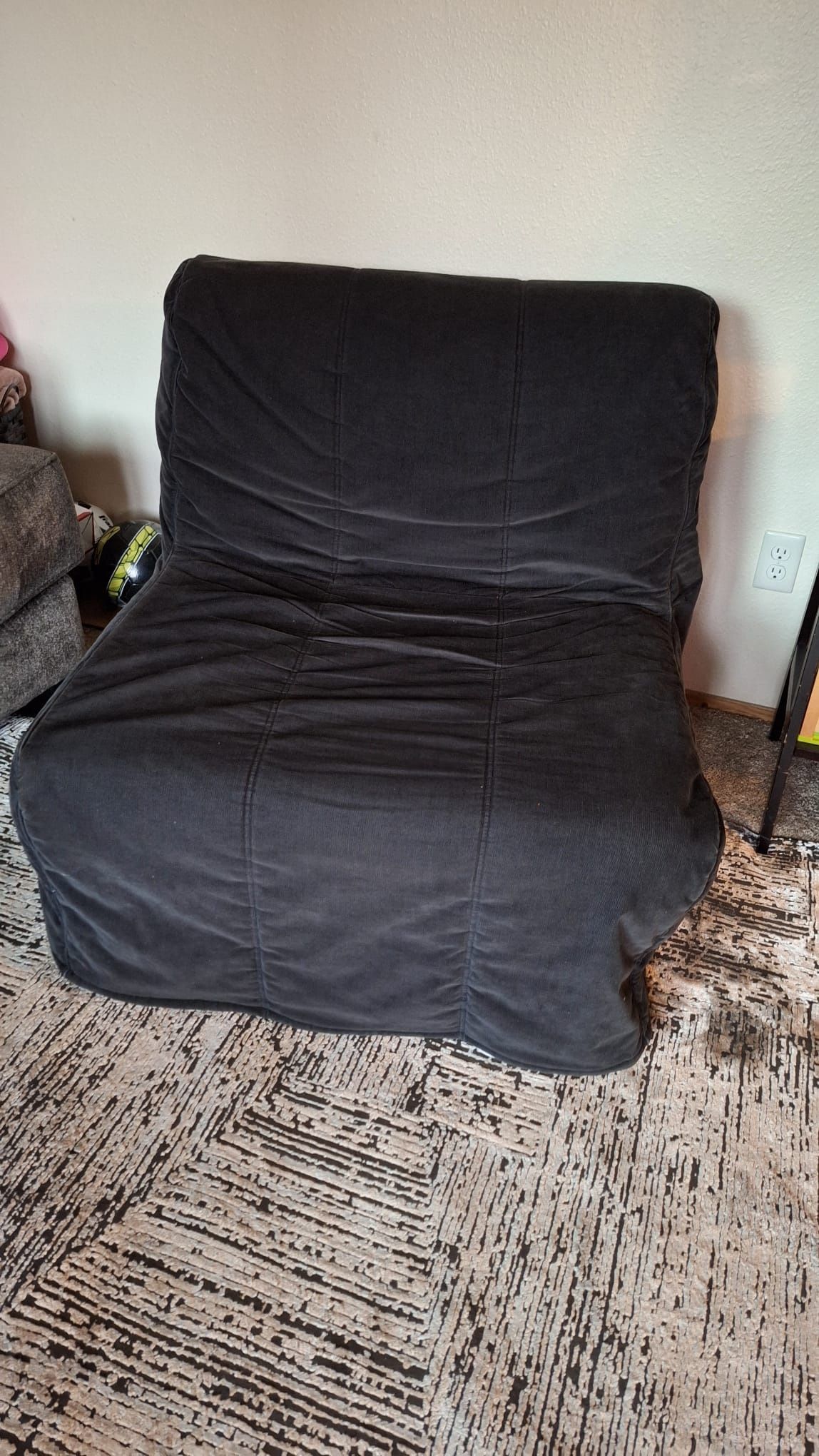 Armless Sleeper Chair