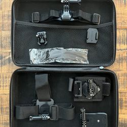 Go Pro Accessories With Carrying Case