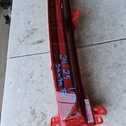 Hyundai Santa Fe tail light tailgate left side oem