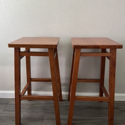 Bar wooden High Stools 