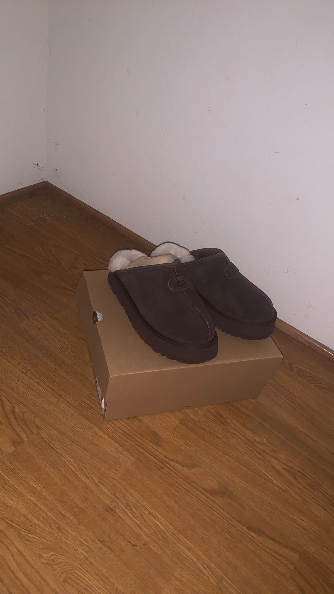 UGG Brown Slides