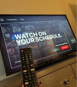 LG Flat Screen TV with Remote