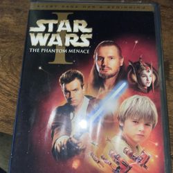 StarWars Phantom Menace  DVD movie