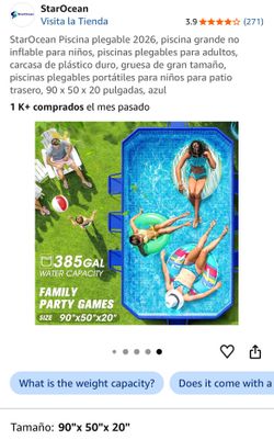 Large non-inflatable pool for children