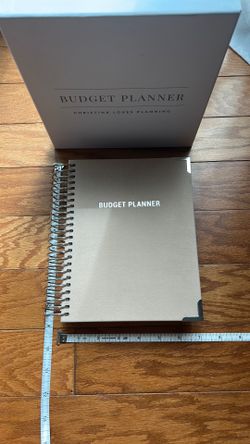 Undated budget planner book