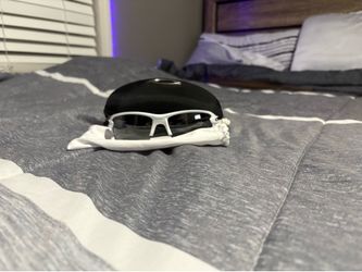 White Oakley Sports Shades