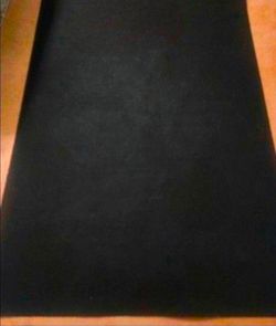 2 Black area rugs