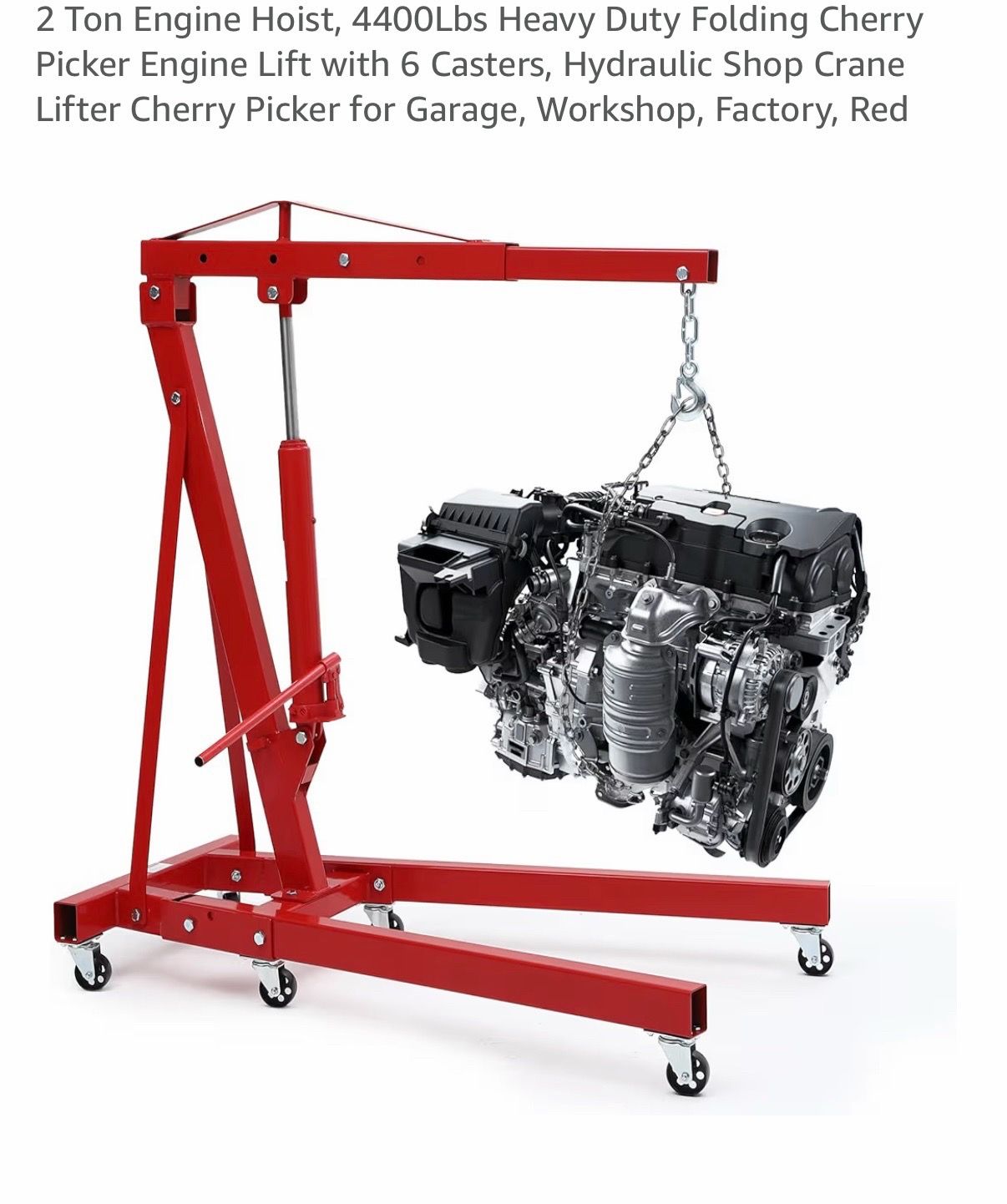 2 ton engine hoist