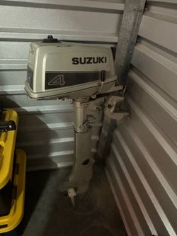 2 stroke dingy motor Suzuki