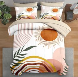 7 Pcs Set King Size, Boho