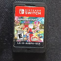 MarioKart 8 Deluxe. 