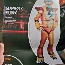 Five Nights at Freddy's Kids Glamrock Freddy Costume 