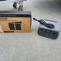 Ecoflow River 2 -256w With 45 W Solar Panel 