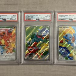 First Partner Kanto Sequential PSA 10 Slabs