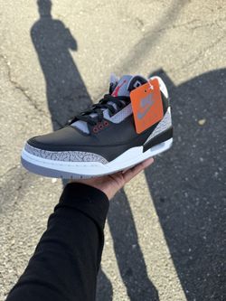 Air Jordan 3 “Black Cement” Mens 7.5-14 Grade School 4-7 Brand New 100% Authentic Guaranteed 