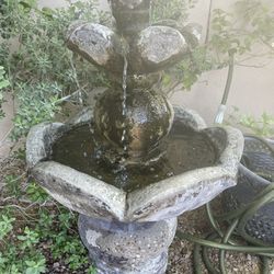 Fountain Needs New Pump