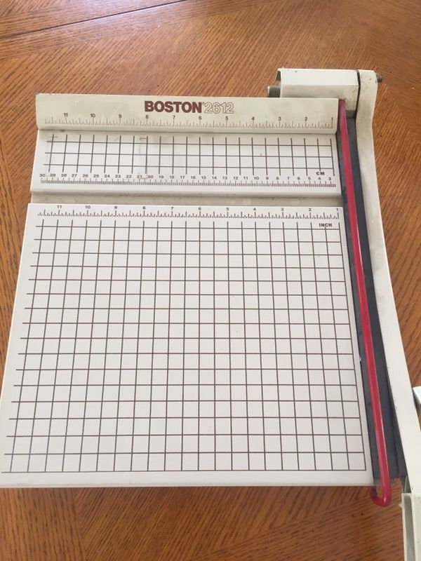 Vintage paper cutter