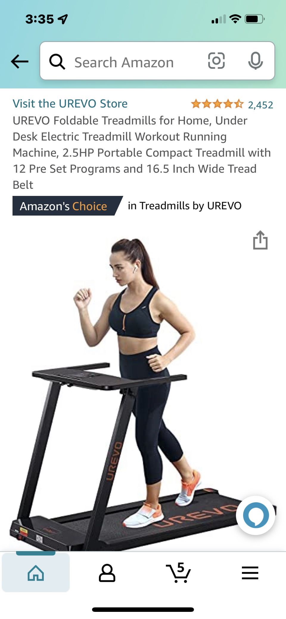 UREVO Treadmill