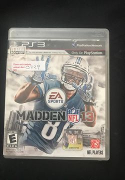 EA Sports Madden NFL 13 . PS3
