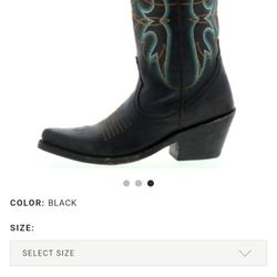 Liberty Black Boots Size 7 Brand New